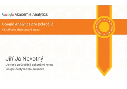 Google Analytics pro pokročilé