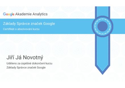 Základy Správce značek Google